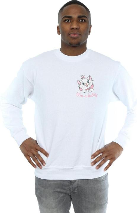 Produktbild Disney Aristocats Marie I'm A Lady Breast Print Sweatshirt (S)