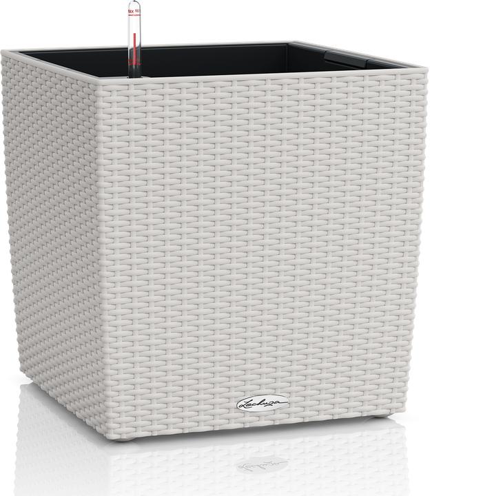 Actual product image Lechuza Flowerpot Cube Cottage 40 (40 x 39 x 40 cm)