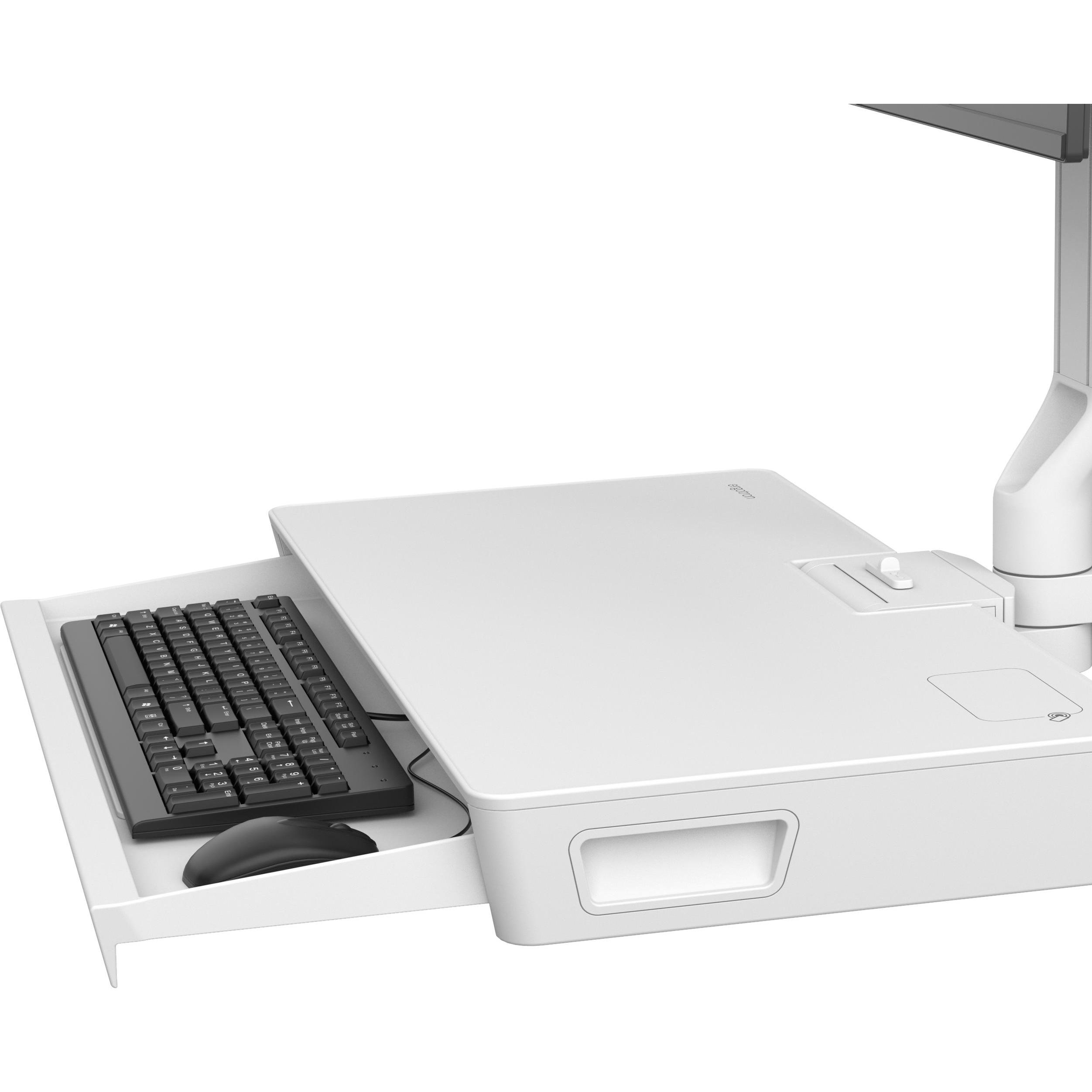 Thumbnail - Ergotron 45-619-251, 68.6 cm (27"), 10.7 kg, 100 x 100 mm, Height adjustment, 1.9 kg, White (Wand, 27.01"), Monitor Halt...