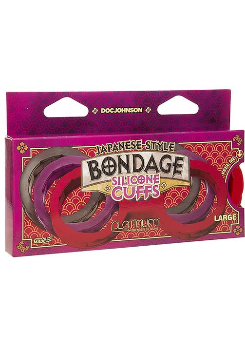 Actual product image Doc Johnson Japanese Bondage - Silicone Cuffs