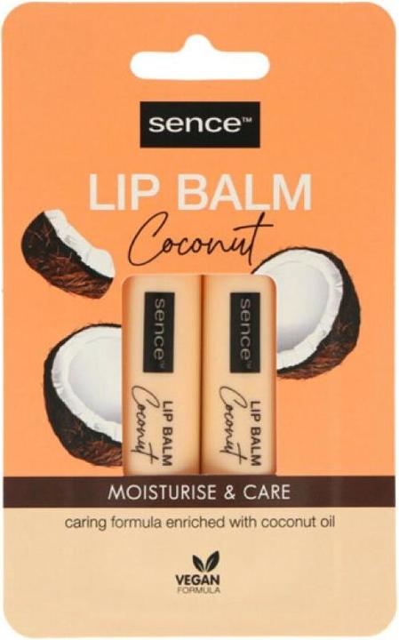 Actual product image Sence Beauty Lip Balm Coconut (Lip balm, Lip care set)