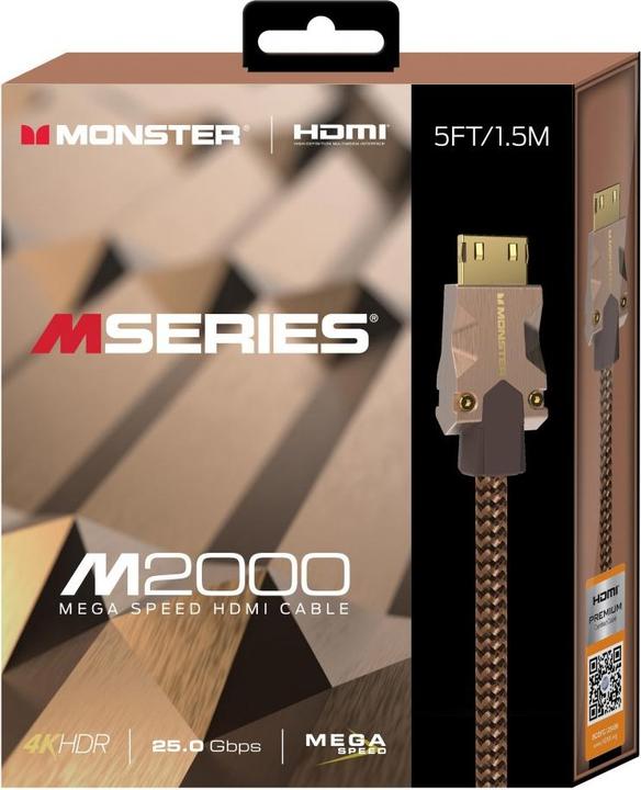 Image du produit Monster M2000 (1.50 m, HDMI, 2.0b)