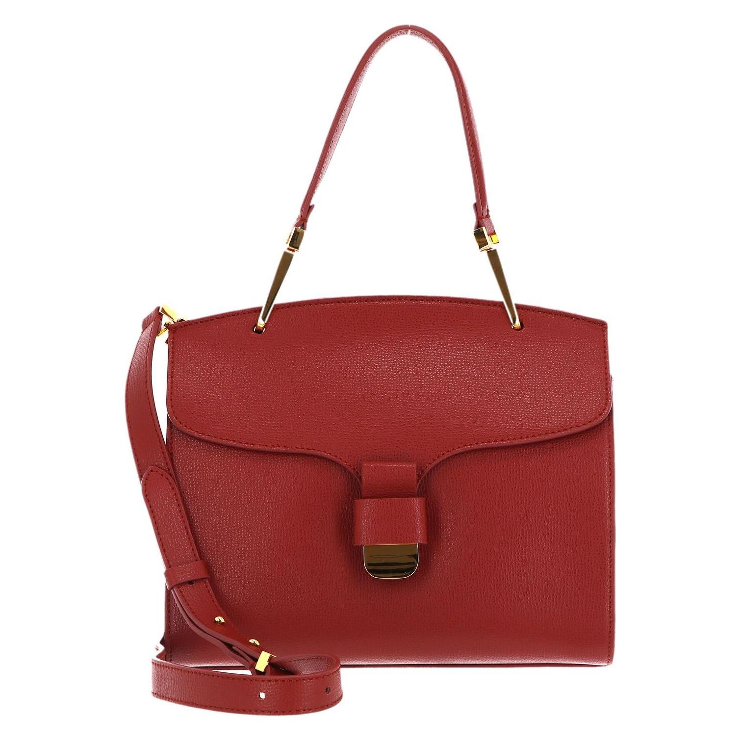 Coccinelle, Damen, Handtasche, Neofirenze Text Handbag, Rot