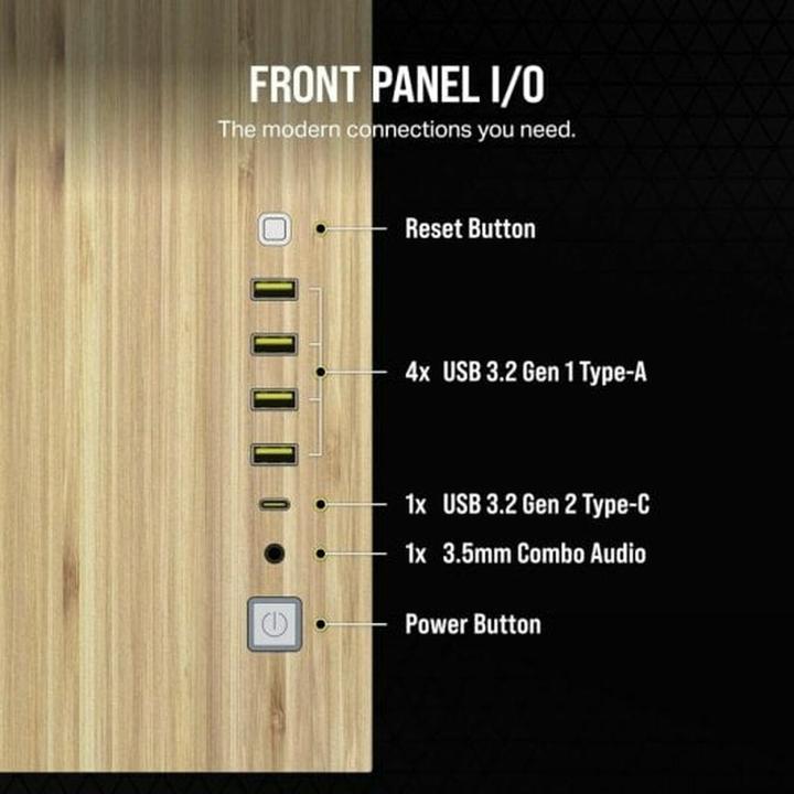 Actual product image Corsair 6500X (ATX, E-ATX)