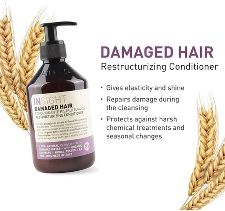 Image du produit Insight Après-shampooing réparateur pour cheveux abîmés 400Ml (400 ml)