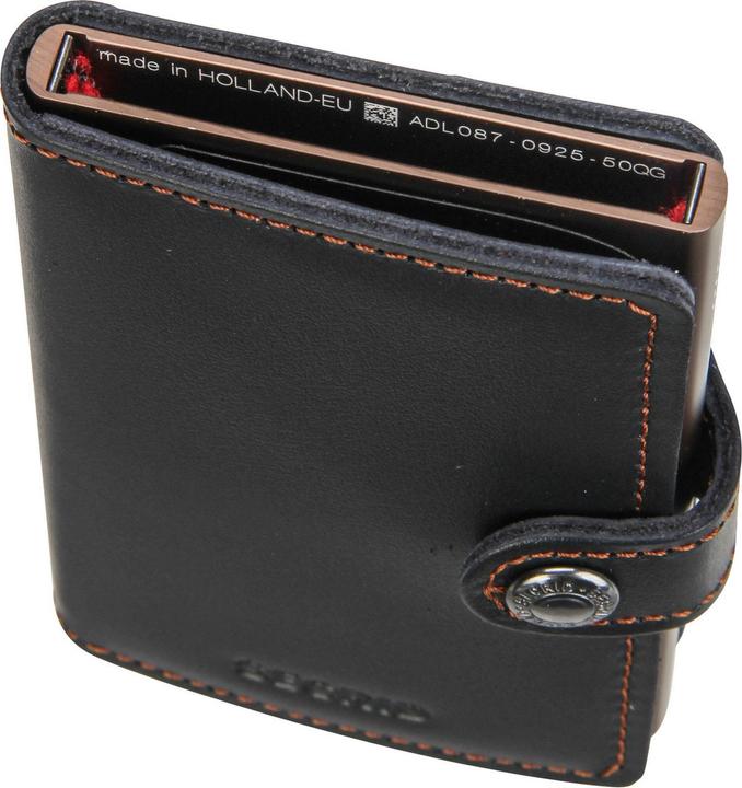 Produktbild Secrid Original Miniwallet -lompakko, musta/ ruskea