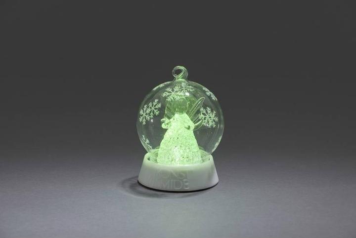 Actual product image Konstsmide Glass ball angel RGB LED 3409-0