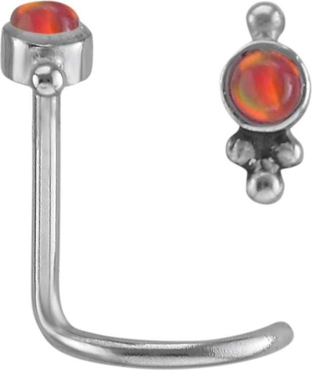 Produktbild Bijouteria Nasenpiercing (Edelstahl, Synthetischer Opal)