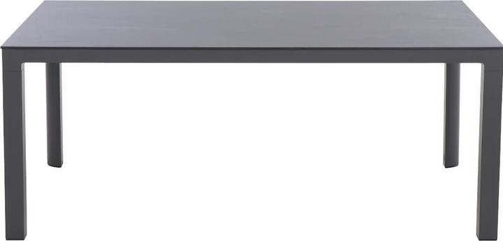 Actual product image Siena Garden Silva Dining Tisch 180x95cm matt anthrazit / HPL ferro (180 cm)