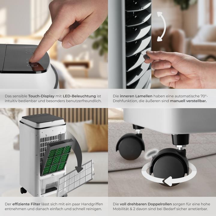 Produktbild tectake Klimagerät (10 m²)