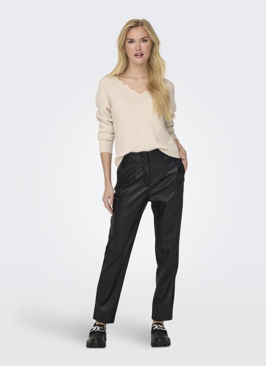 Actual product image Only ONLRAVEN-IDINA Normal geschnitten Hose in Lederoptik Hose in Lederoptik (32)