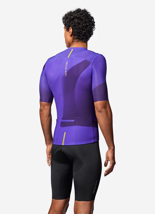 Produktbild Van rysel Radtrikot Rennrad kurzarm Sommer Unisex Racer 2 Lila (XXL)