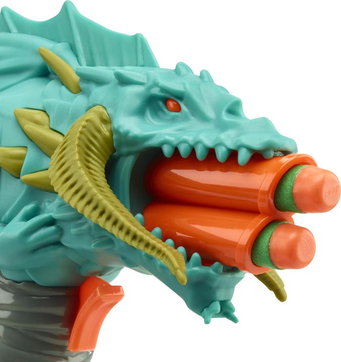 Immagine prodotto Nerf Dungeons & Dragons Rakor Blaster e 4 dardi Elite 2.0, D&D