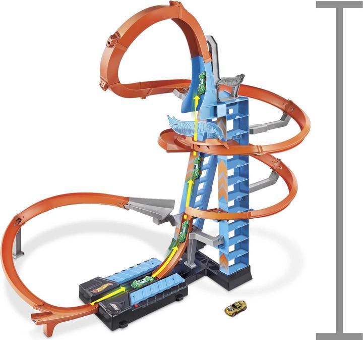 Actual product image Hot Wheels Sky Crash Tower, track set