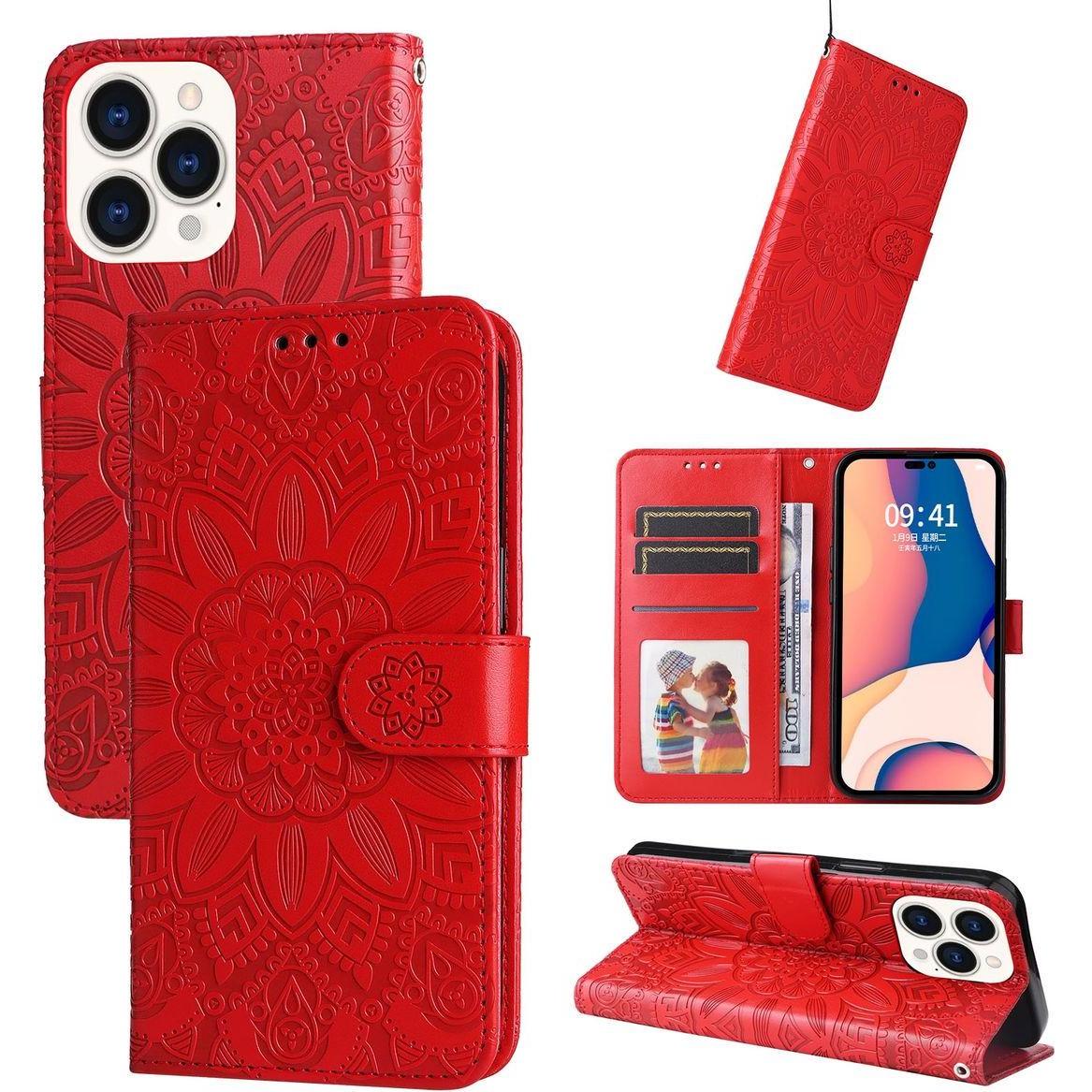 Thumbnail - König Design Hülle Handy Schutz für Apple iPhone 14 Serie Case Cover Bumper Kartenfach Etuis (Apple iPhone 14 Pro Max), ...