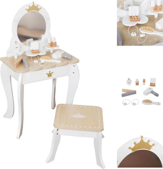 Image du produit Moni Coiffeuse enfants bois W08H206 (29 x 48 x 86 cm)