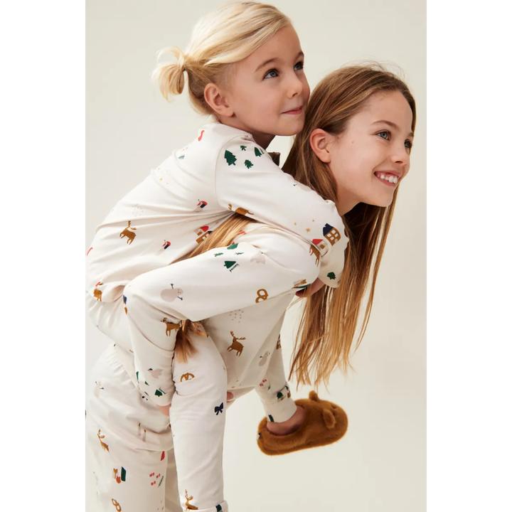 Produktbild Liewood Bio Pyjama Wilhelm Holiday Sandy (92)