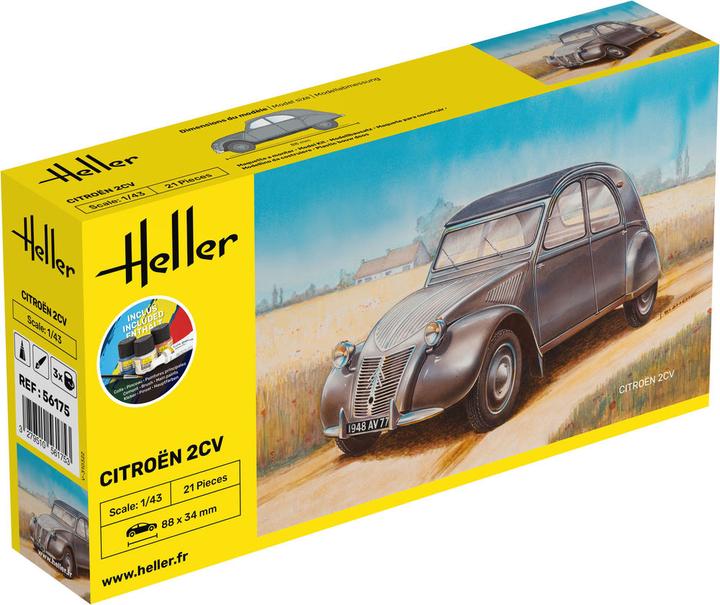 Produktbild Heller STARTER KIT Citroen 2 CV
