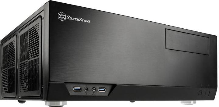 Actual product image Silverstone Sst-Gd09b (ATX, mATX)