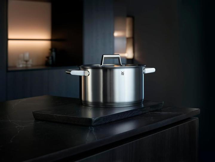 Produktbild WMF Topfset Induktion Kochtopfset 4tlg Glasdeckel Comfort Line Edelstahl matt (Kochtopf, Edelstahl, 24 x 56.50 cm)