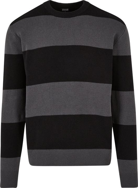 Actual product image Urban Classics Heavy Oversized Striped Sweatshirt (L)