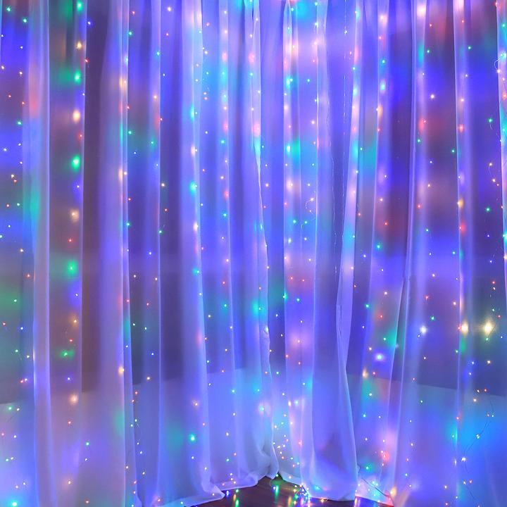 Produktbild Lunartec Lichtervorhang (3 m)