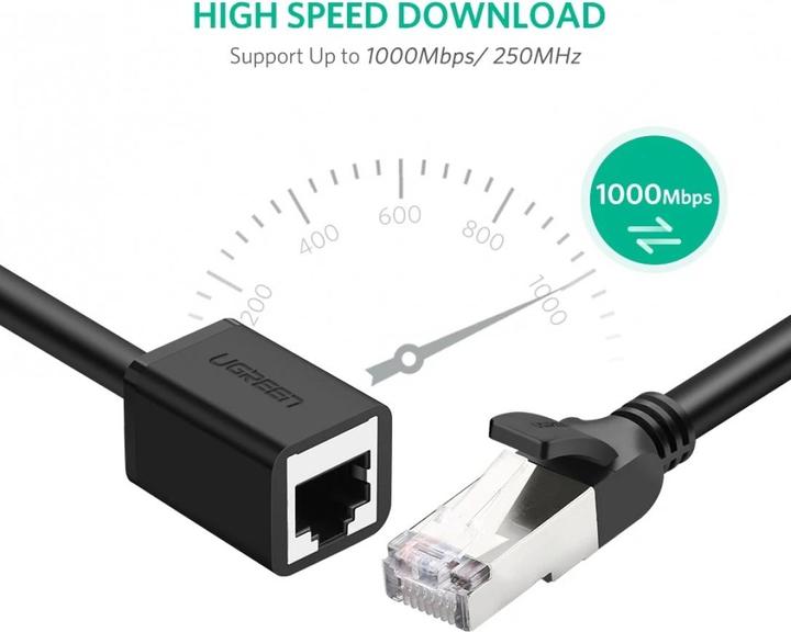 Image du produit Ugreen Rallonge Ethernet RJ45 CAT6 1 Gbit/s (UTP, CAT6, 5 m)