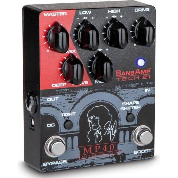 Thumbnail - tech21 MP40 Geddy Lee Signature Preamp Ltd Edition, Effektpedal