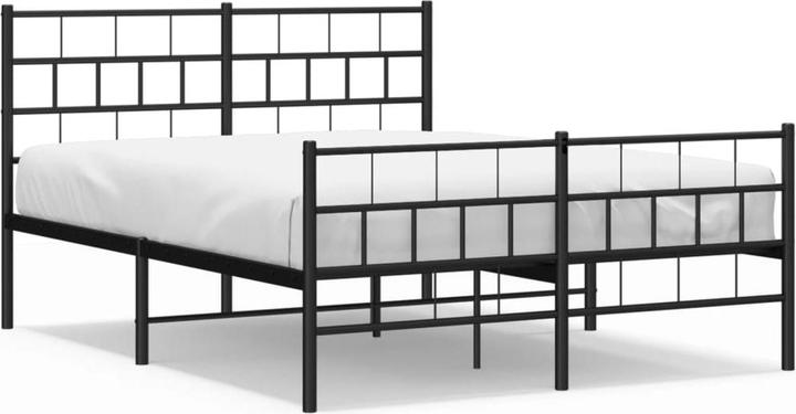Produktbild vidaXL Metall Bettgestell (120 x 200 cm)