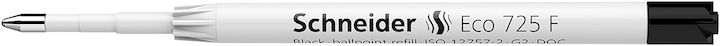Image du produit Schneider Mine grande capacité F noire ISO 12757-2 indélébile (Dispositif de recharge, Noir)