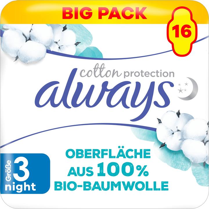 Actual product image Always Cotton Protection (16 x)