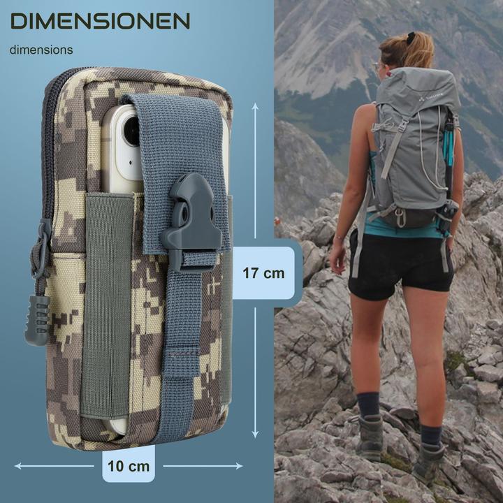 Produktbild Cadorabo Handytasche für WIKO RAINBOW JAM Hülle im Militär Style (Wiko Rainbow Jam)