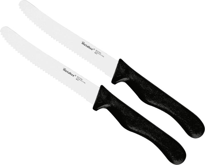 Produktbild Metaltex Basic Brotzeitmesser 2er (11 cm)