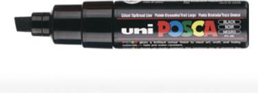 Actual product image Posca Bold Marker PC-8K (Black, 8 mm, 1 x)