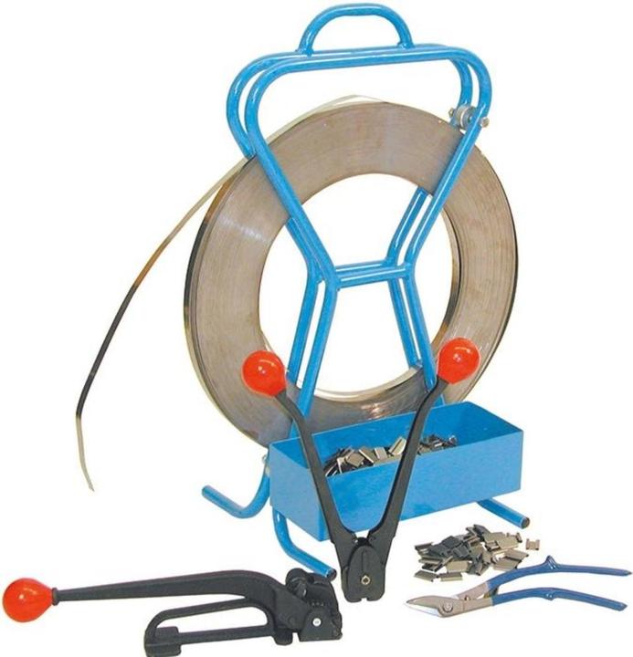 Image du produit NoName Kit complet : Kit de cerclage en acier portable 16mm (1 pièce(s))