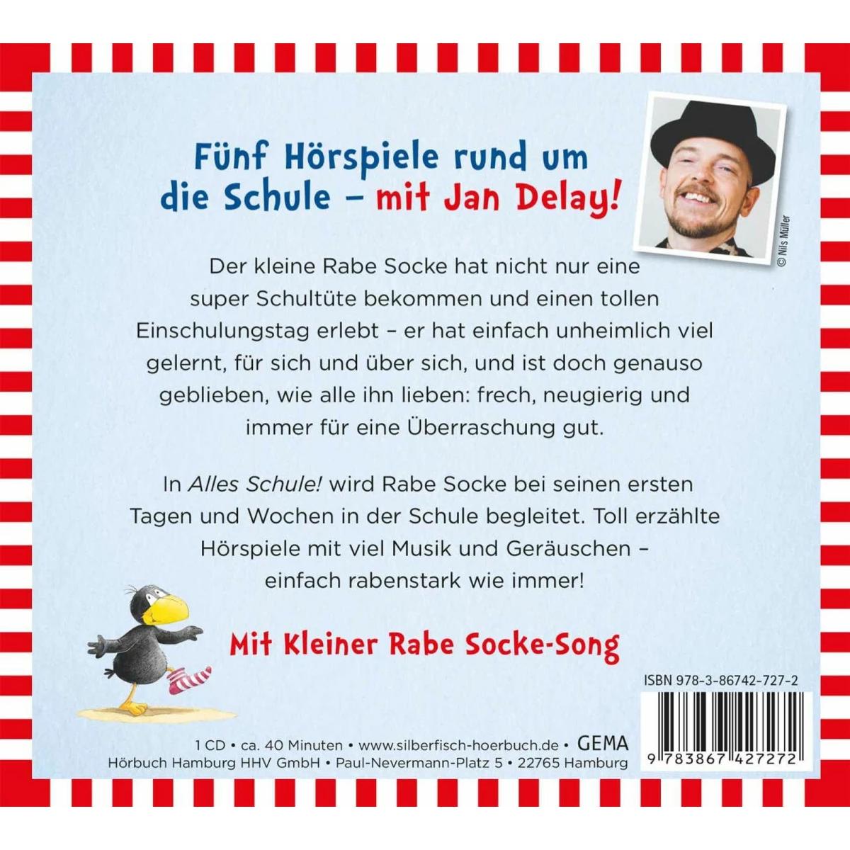 Thumbnail - Carlsen, Schultüte, Kleiner Rabe Socke: Alles Schule! (12 cm)