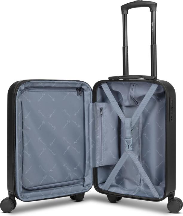 Produktbild Bugatti Valencia 2.0 4 Rollen Kabinentrolley S 54 cm mit Dehnfalte (38 l)