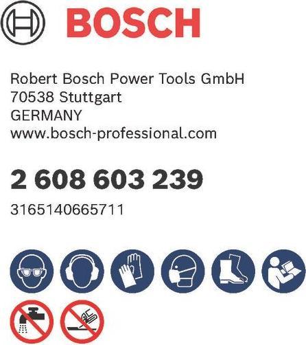 Actual product image Bosch Professional Zubehör Diamond saw blade Standard for Concrete, 115 x 22.23 x 1.6 x 10 mm, 10-pack