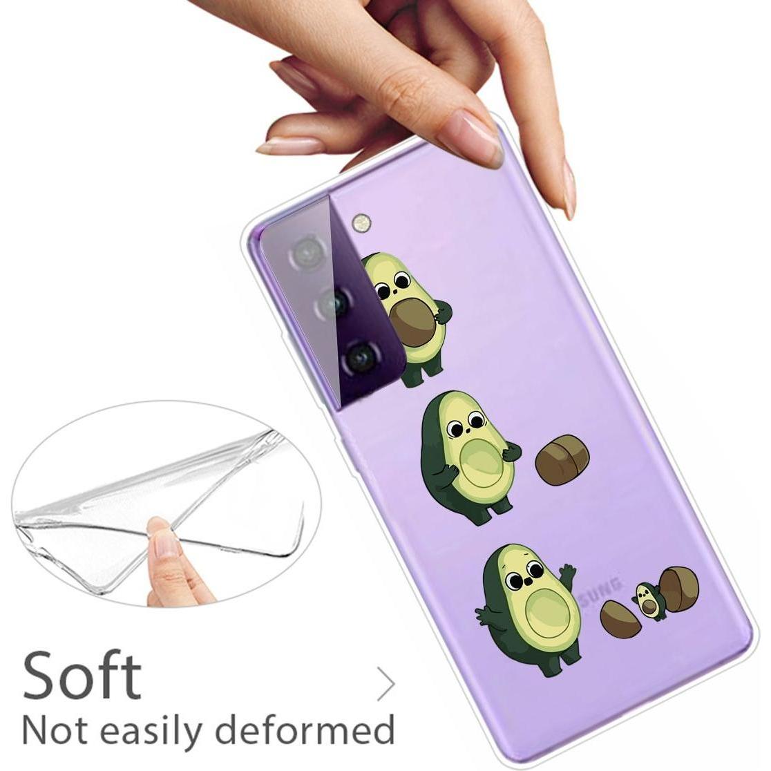 Thumbnail - König Design Hülle Handy Schutz für Samsung Galaxy S21 Case Cover Tasche Etuis Transparent (Samsung Galaxy S21+), Smartp...