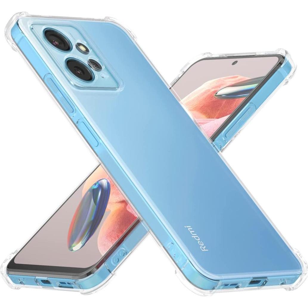 Thumbnail - Screenguard Xiaomi Redmi Note 12 4G Hülle Crystal Soft Airbag Bumper (Xiaomi Redmi Note 12), Smartphone Hülle, Transpare...