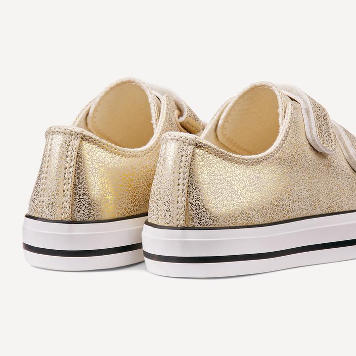 Immagine prodotto La Redoute Collections Goldfarbene Sneakers mit Klettverschluss (36)