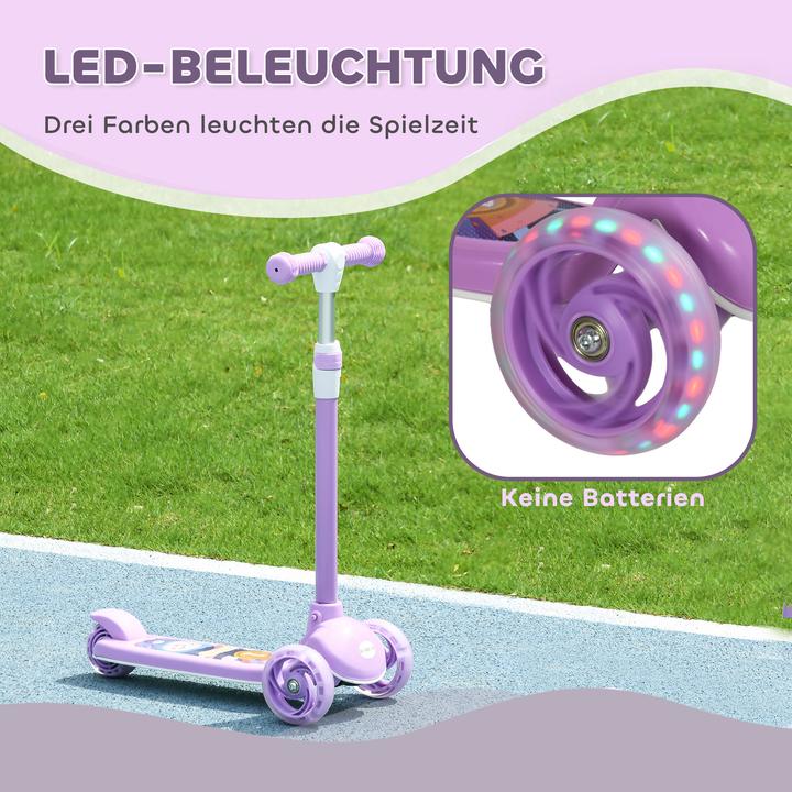 Produktbild Aiyaplay Kinderroller Kunststoff, Stahl Violett