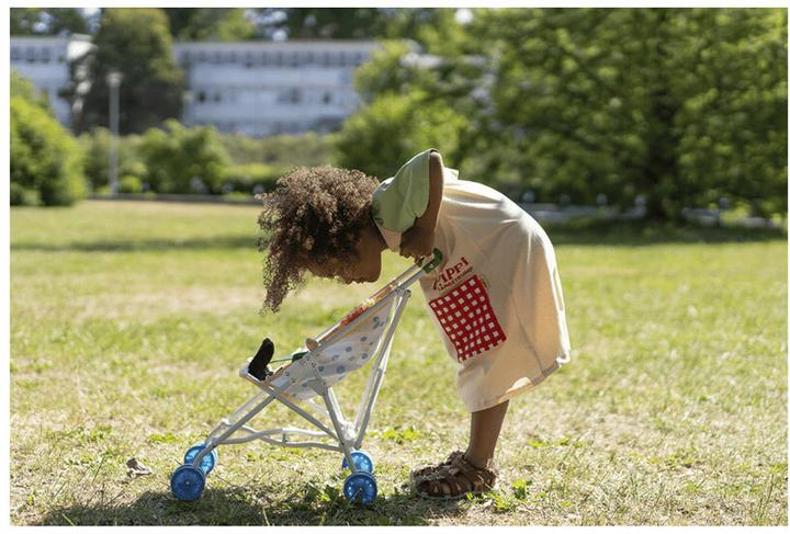 Actual product image Pippi Puppenwagen
