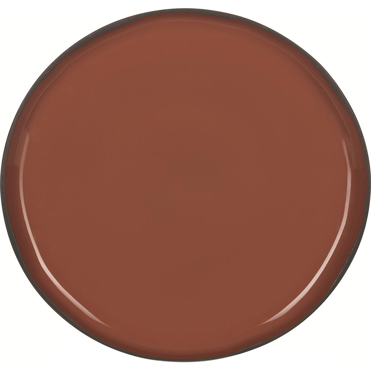 Revol Piatto da pranzo Caractère, Ø28cm, cannella, Piatti, Marrone