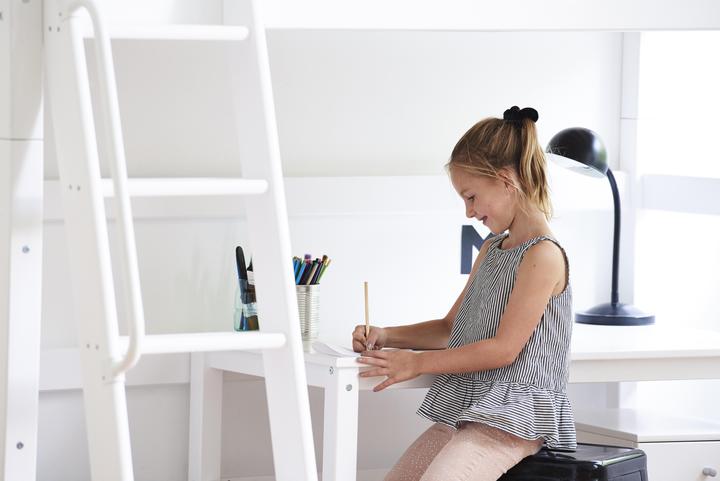 Produktbild Hoppekids Leiter für ECO Luxury-Hochbett, schräg, weiss
