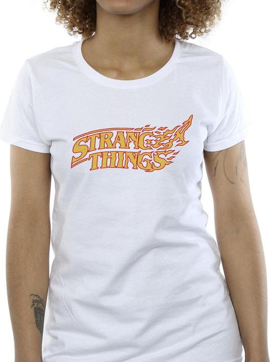 Produktbild Netflix Stranger Things Logo Breaking TShirt (L)