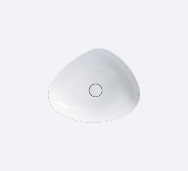 Actual product image Duravit Countertop basin Cape Cod 50 cm white 2339500000 (405 mm, 500 mm)