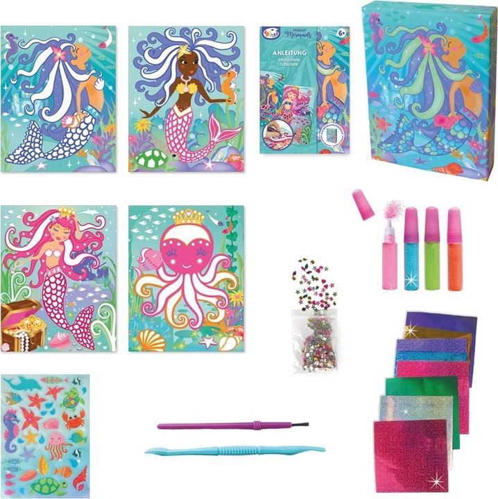 Actual product image Artista Glitter & Foils Mermaid