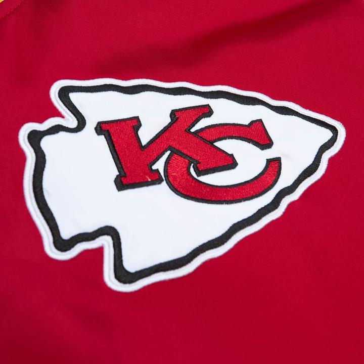 Actual product image Mitchell & Ness M&N Heavyweight Satin Jacket NFL Kansas City Chiefs - XL (XL)