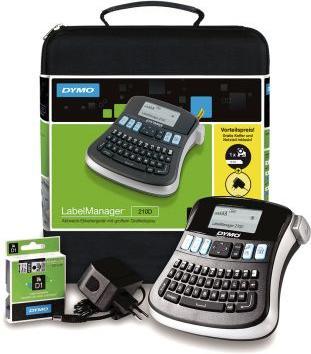 Actual product image Dymo LabelManager 210D label printer up to 12mm labels 180dpi with keyboard with QWERTZ keyboard